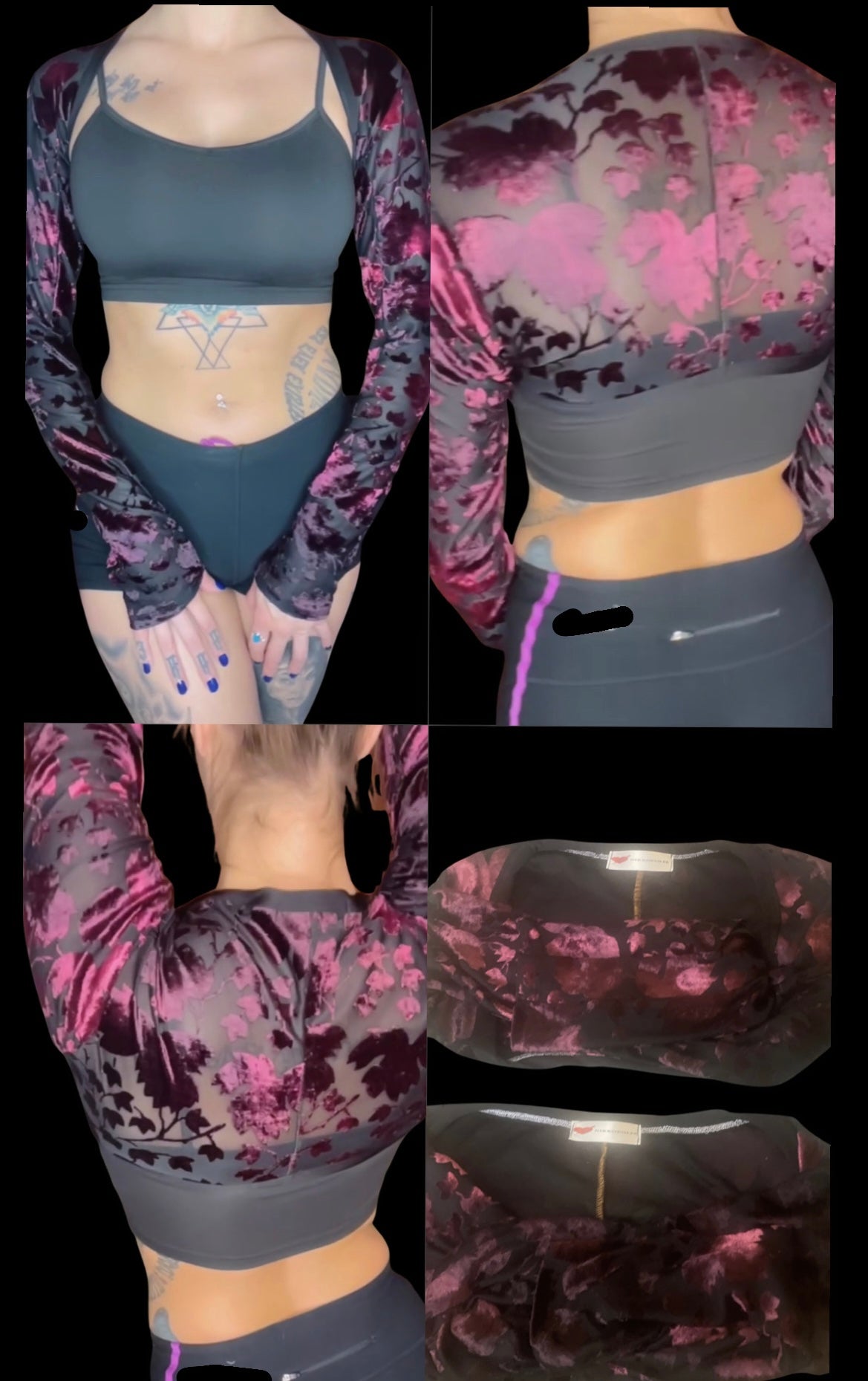 Maroon Bloom Bolero